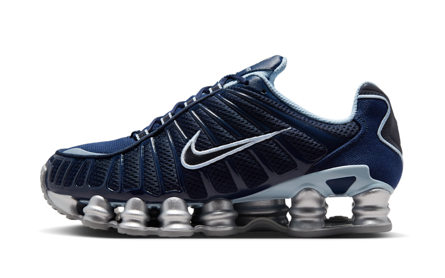 Nike Shox TL Obsidian Light Armory Blue: Rebote retro con estilo urbano