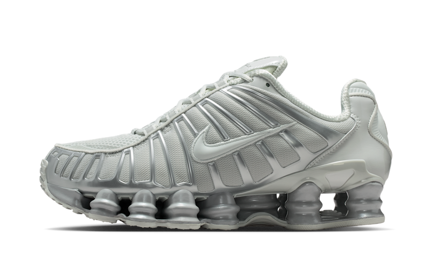 Nike Shox TL Photon Dust Metallic Silver: Futuristic cushioning and urban style