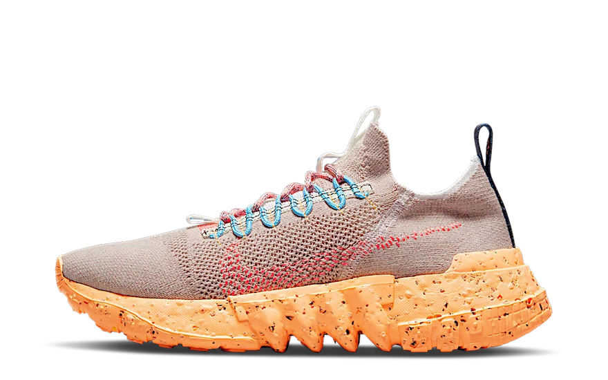 Nike Space Hippie 01 Melon Tint: estilo sostenible y confort urbano