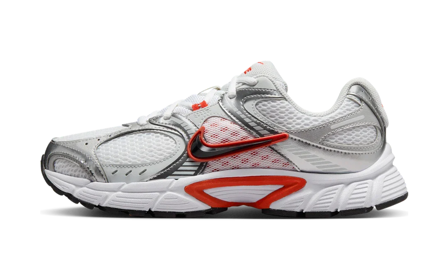 Nike V5 RNR White Picante Red Vast Grey Black: urban sneakers with attitude and performance