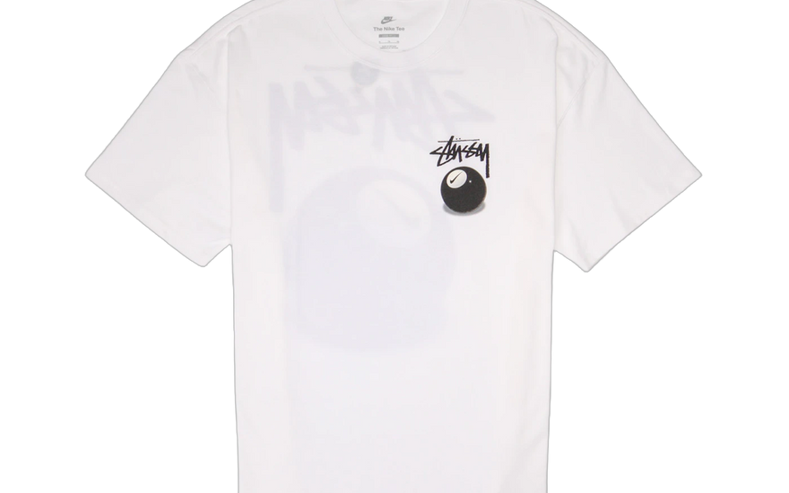 Nike x Stussy 8 Ball Tee White: The essential streetwear T-shirt
