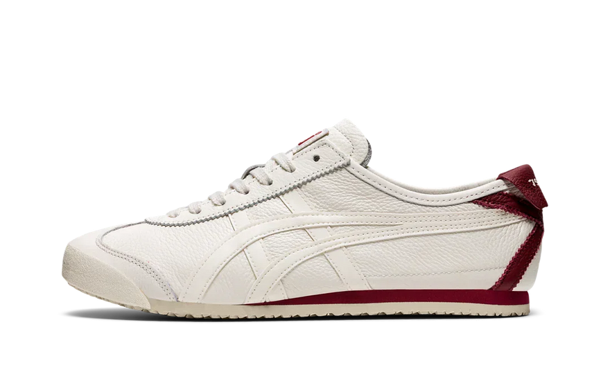 Onitsuka Tiger Mexico 66 Cream Beet Juice — The classic reinvented for your urban wardrobe