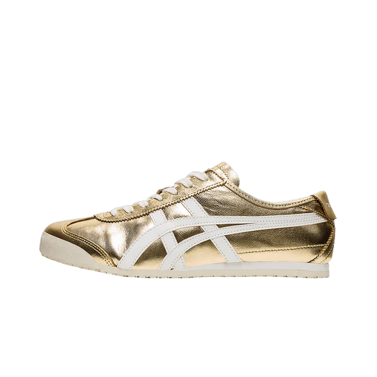 Onitsuka Tiger Mexico 66 Gold White: Essential Gold Sneaker