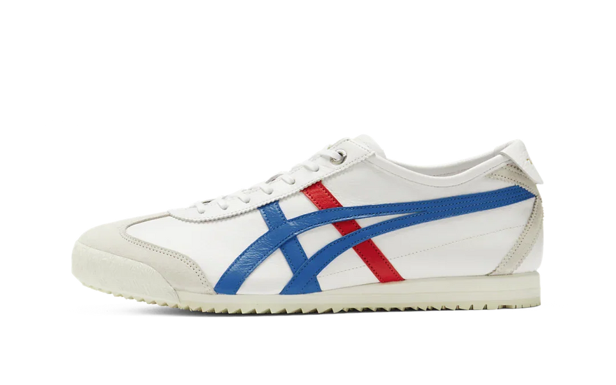 Onitsuka Tiger Mexico 66 SD White Directoire Blue Red — Retro Sneakers and Urban Versatility