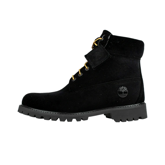 Timberland 6" Boot x OFF WHITE Velvet Black — The velvet boot that redefines urban fashion