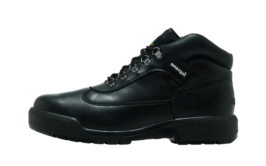 Timberland Field Boot Mid Lace Up Supreme Black: botas urbanas resistentes con estilo