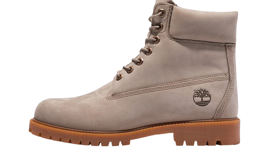 Timberland Heritage 6 Inch Lace Up Waterproof Light Taupe Nubuck: La bota impermeable que eleva tu look