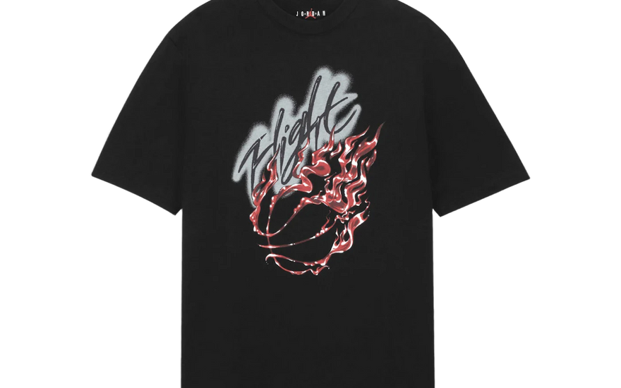Travis Scott x Air Jordan Flight Graphic T-Shirt Black: The T-shirt that defines streetwear