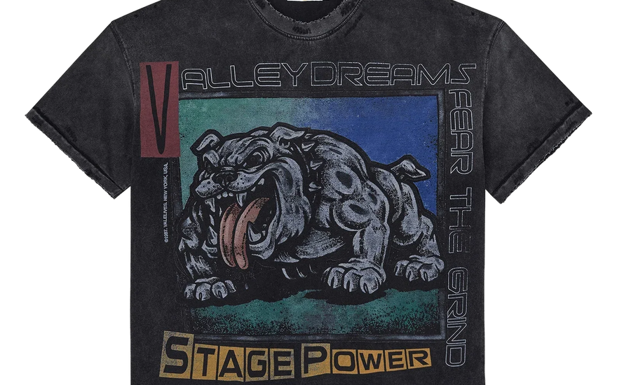 Vale Forever Big Stage T-shirt Black: la camiseta oversize de algodón que está dominando el streetwear en 2026