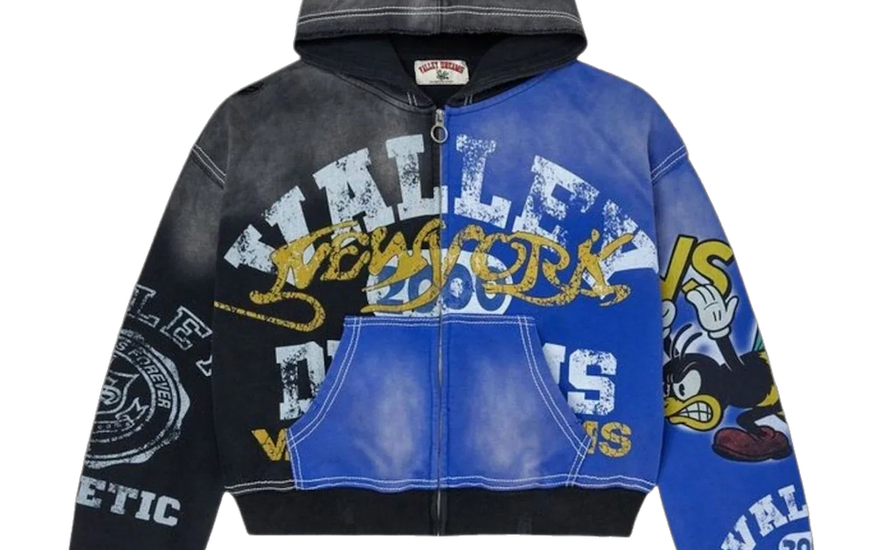 Vale Forever Bipolar Big Zip Up Hoodie Grey: la sudadera oversize que domina el streetwear en 2026