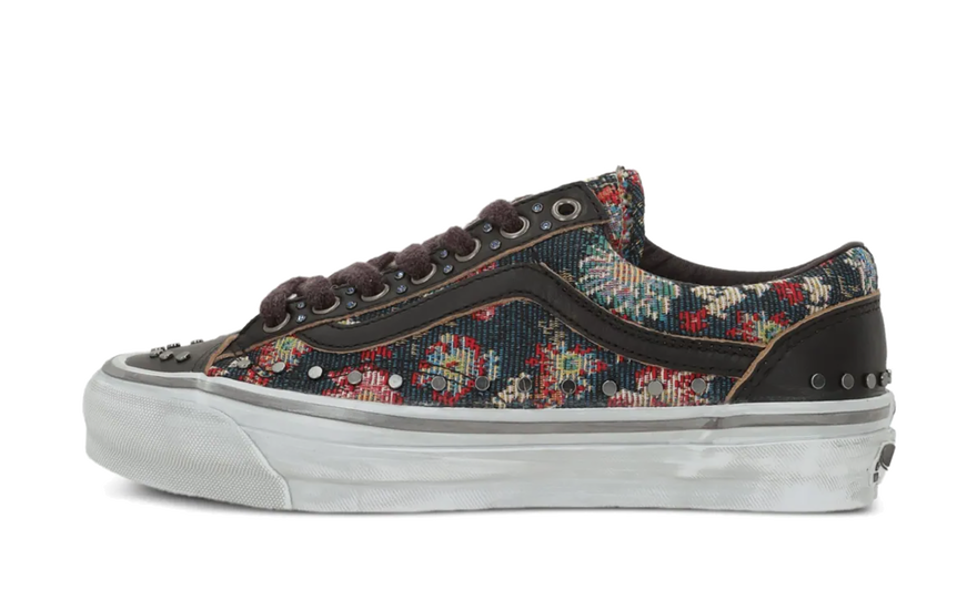 Vans OTW Old Skool 36 Vibram Floral Rivets Black — Old Skool con suela Vibram y estilo único
