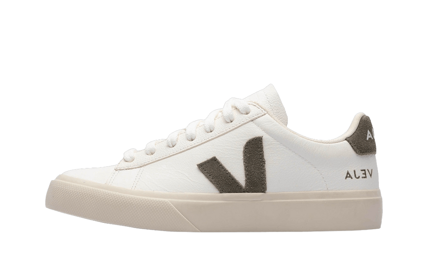 Veja Campo Low Chromefree Leather White Kaki: la zapatilla sostenible para tu armario urbano