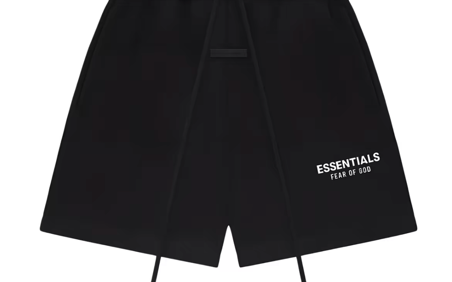 Fear of God Essentials SS25 Always On Sweatshort Jet Black (Oversized) — El short oversized que todo armario urbano necesita