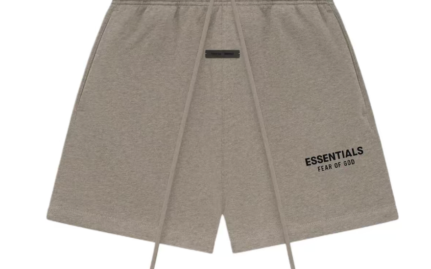Fear of God Essentials SS25 Always On Sweatshort Homestead Heather (Oversized) — The essential sweatshort