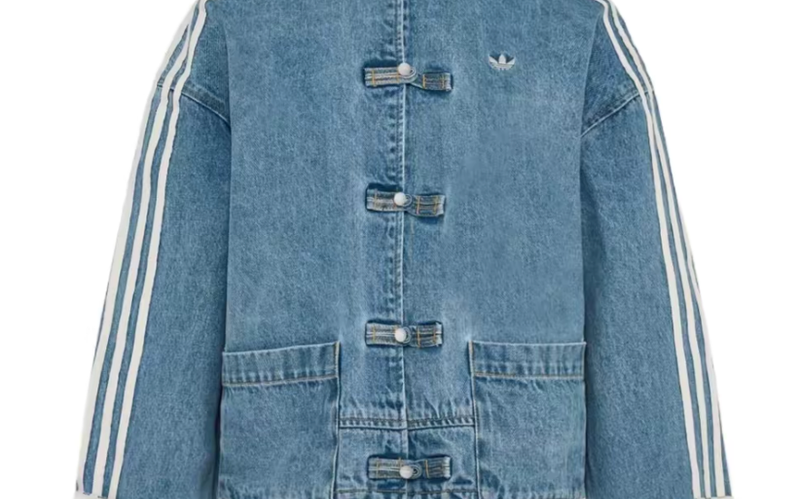 Adidas Originals SS26 New Chinese Denim Jacket (W) — Denim Jacket with Chinese New Year Style