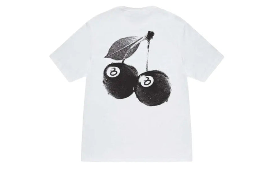 Stussy Cherries Tee White: the cherry shirt you need right now