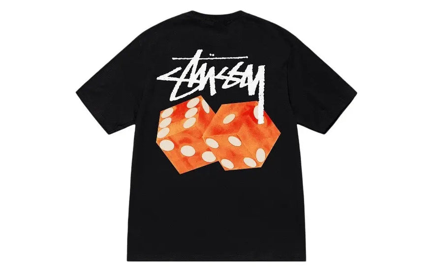 Stussy Diced Out Tee SS23 Black: The black t-shirt that dominates the streets