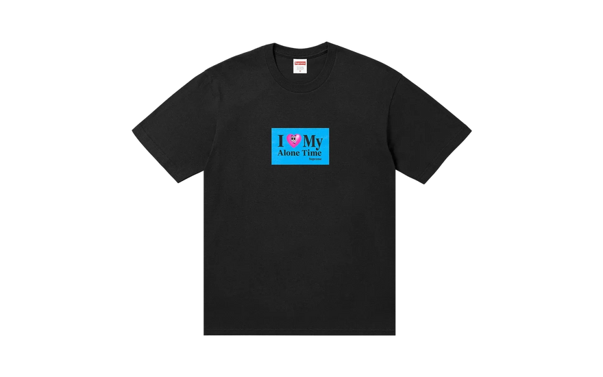 Supreme Alone Time T-Shirt Black: la gráfica SS26 que se agotó en un día