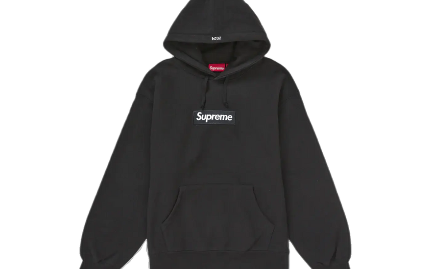 Supreme Box Logo Hooded Sweatshirt (FW24) Black — The essential streetwear sweatshirt