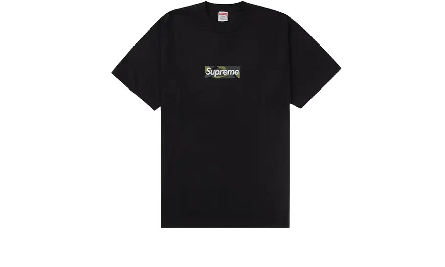 Supreme Box Logo póló (FW23) Fekete: A szezon elengedhetetlen pólója