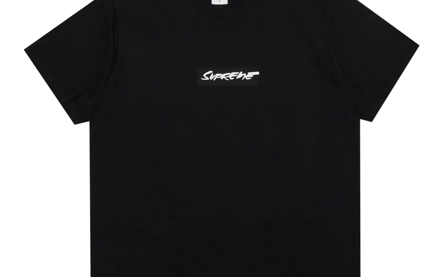 Supreme Futura Box Logo T-shirt Sort — Den uundværlige streetwear T-shirt