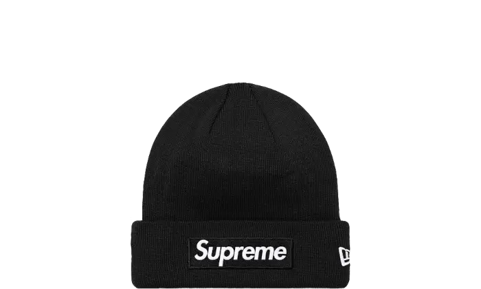 Supreme New Era Box Logo Mössa Svart (FW23) — Säsongens oumbärliga mössa