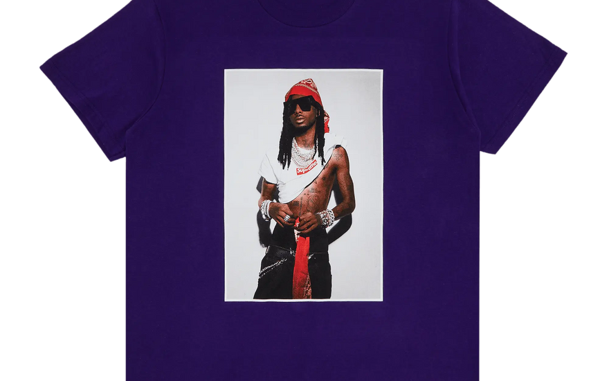 Supreme Playboi Carti T-shirt i lilla: Den lilla t-shirt, der forvandler dit streetwear