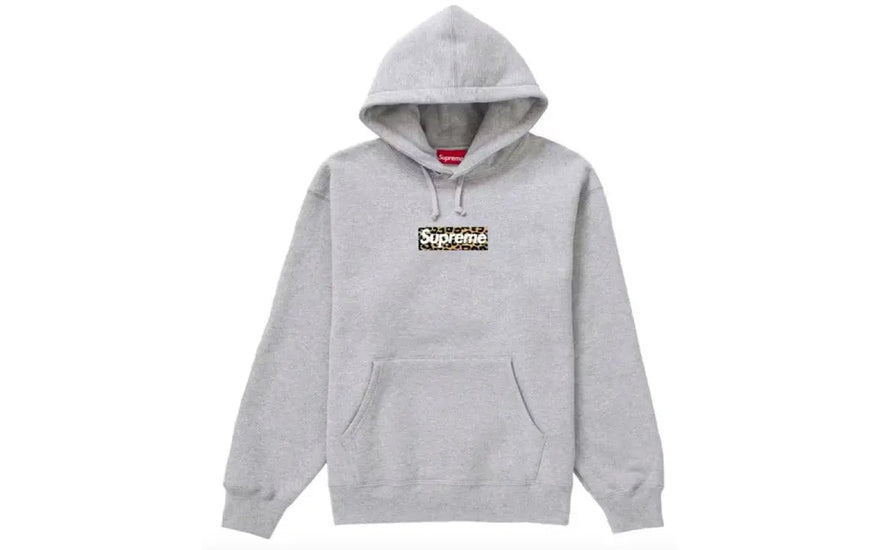 Supreme Shanghai Box Logo Φούτερ Heather Grey — Η απαραίτητη μπλούζα του streetwear