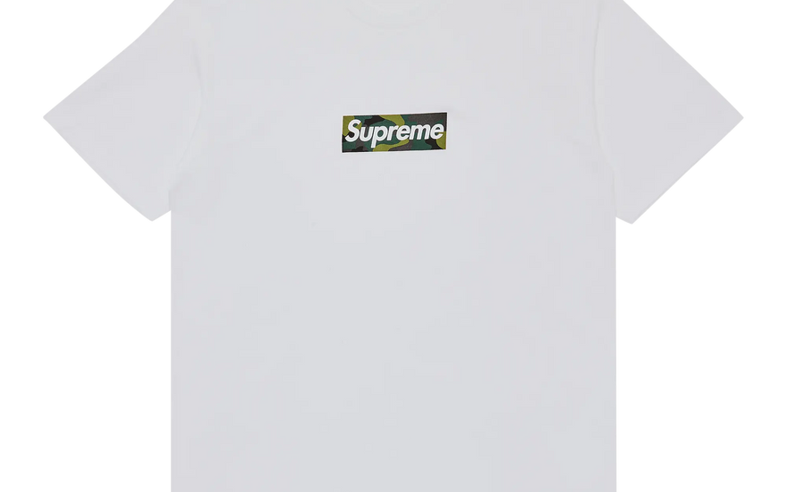 Supreme Takashi Murakami COVID-19 Relief Box Logo Tee White — limited edition and art for a cause