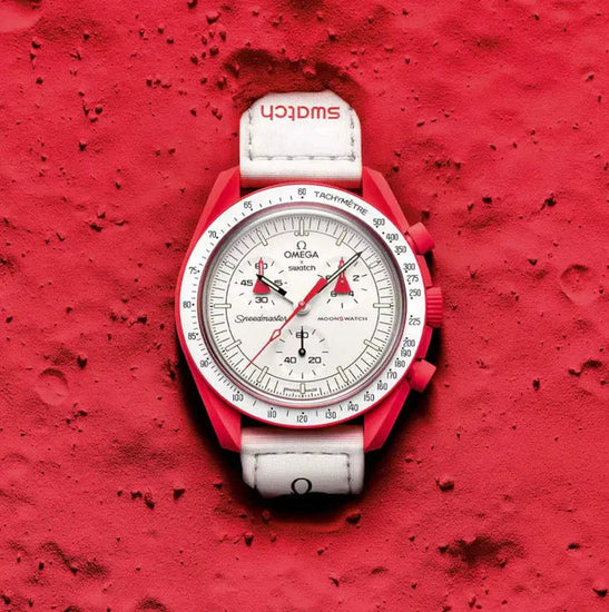 Swatch x Omega Bioceramic Moonswatch Mission to Mars — Det uundværlige mars-ur