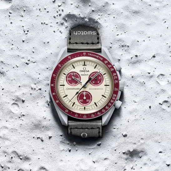 Swatch x Omega Bioceramic Holdóra Küldetés a Plútóra — Plútó Stílusú Bioceramic