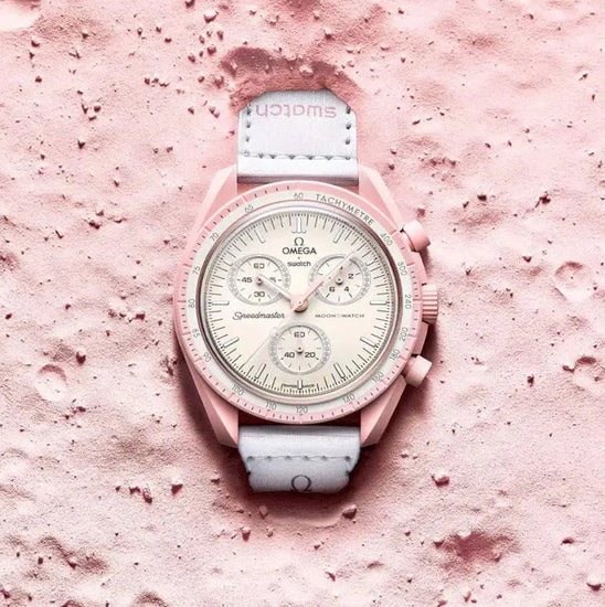 Swatch x Omega Bioceramic Moonswatch Mission to Venus — Den uundværlige rosa mission