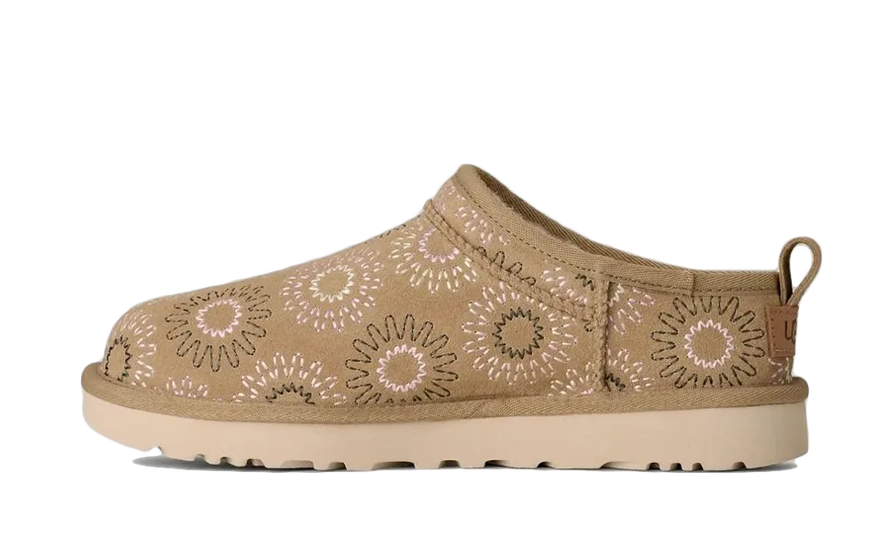 UGG Classic Micro Sun Stitch Slipper Mustard Seed: opiniones, talla y cómo combinarlas en 2026