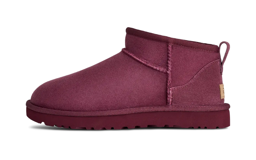 UGG Classic Ultra Mini Boot Burnt Magenta: lebendiger Stil und ganztägiger Komfort