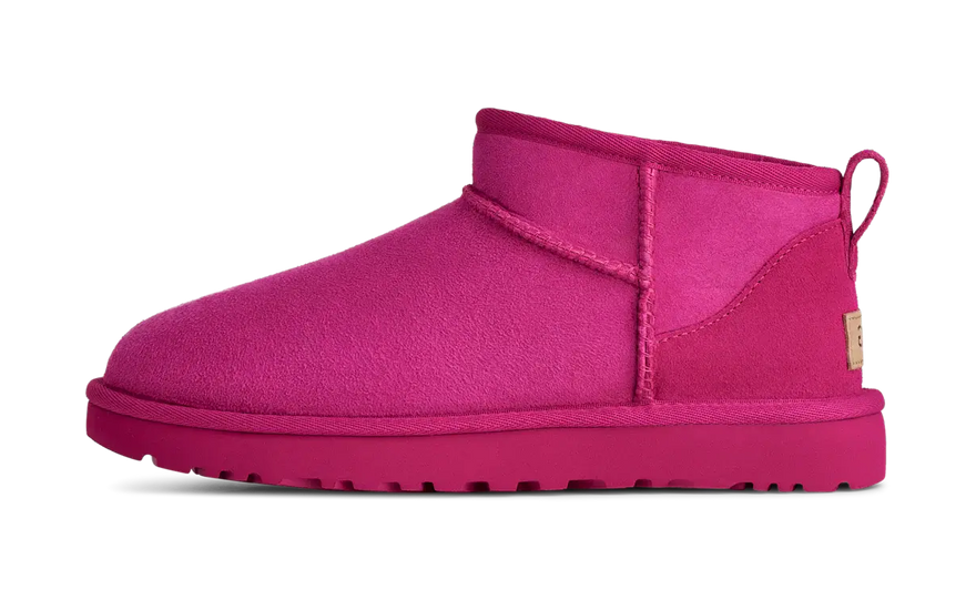 UGG Classic Ultra Mini Boot Dark Peony: instant comfort and urban style