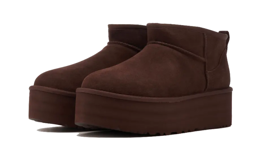 UGG Classic Ultra Mini Platform Burnt Cedar: the platform boot you need this winter