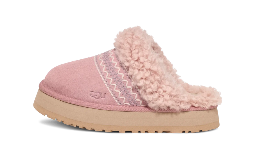UGG Disquette Atherson Slipper Rose Grey: la pantufla casual que querrás llevar fuera de casa