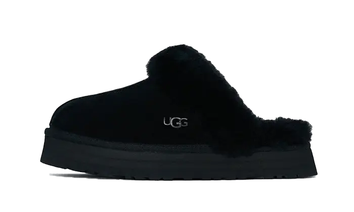 UGG Disquette pantofle černé: Luxusní bačkora, kterou nyní potřebujete
