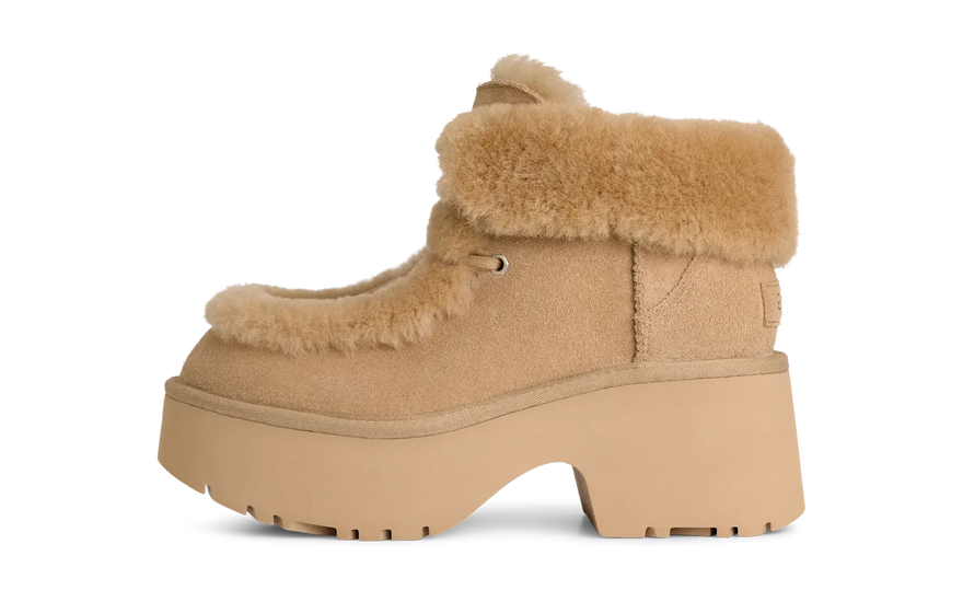 UGG Esmee Snørestøvle Sennepsfrø: Støvler i sennepsfarve med stil og komfort