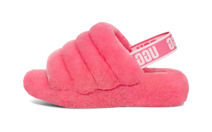 UGG Fluff Yeah Slide Pink Rose: den fluffy sandal, som dit outfit har brug for
