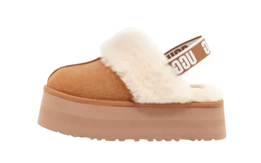 UGG Funkette Papuče Kaštanová - Pantofle s stylem a pohodlím pro domov