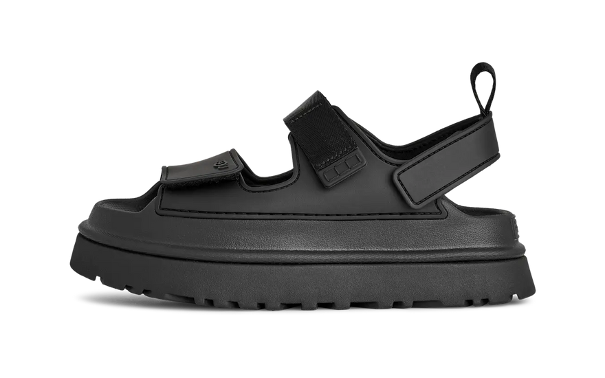 UGG GoldenGlow Black: Stilfulde vinterstøvler med uldfor
