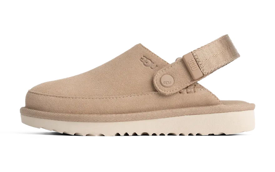 UGG Goldenstar Clog Sand (Kids): The perfect clog for everyday adventures