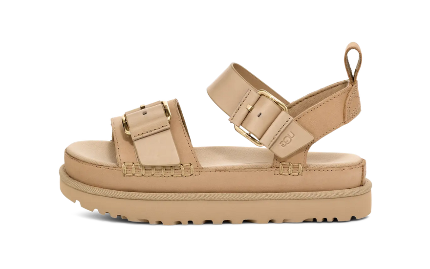 UGG Goldenstar Villa Sandal Mustard Seed — Sandalia mostaza con estilo y comodidad