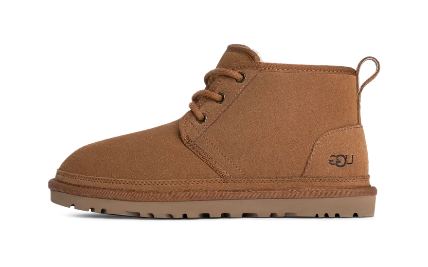 Stivale UGG Neumel Castagna: stivali in pelle scamosciata comodi e alla moda