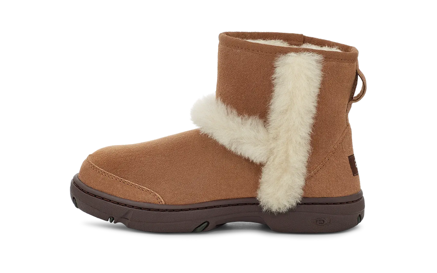 UGG Sunburst Mini Boot Chestnut: a mini csizma, amely átalakítja a megjelenésedet