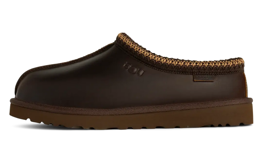 UGG Tasman LTHR Regen Slipper Ironwood: comfort rinnovato per la tua quotidianità