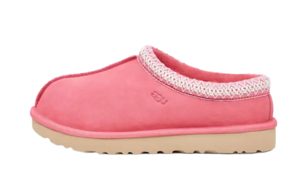 UGG Tasman Pantoffel Pink Glow: roze pantoffels met wol voor elke dag