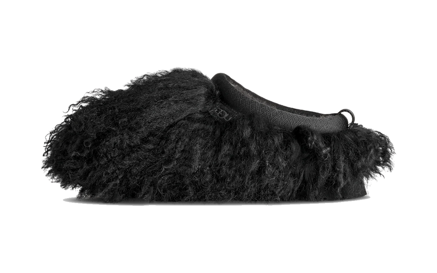 UGG Tazz Fluff Momma Slipper Black: la plataforma más peluda del invierno 2026