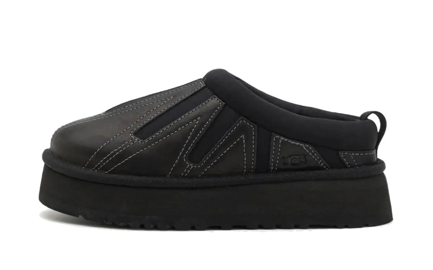UGG Tazz Sunwave Kapcie Czarne: luksusowe kapcie do domu i na ulicę